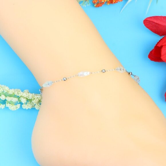 Elegant Handmade Anklet – Perfect for Women & Girls | Ideal Gift Option, DYC1439 - Picture 5 of 9